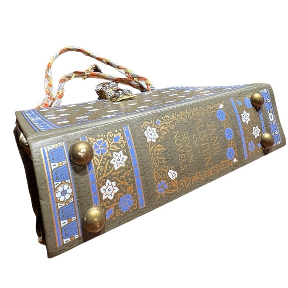 Collectible Vintage Jane Austen Seven Novels Book Bag Purse - Picture 6 of 10